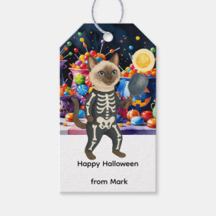 Étiquettes-cadeau Pickleball halloween fête pour les amoureux de les