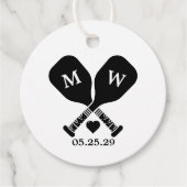 Étiquettes Cadeau Pickleball Love (Devant)