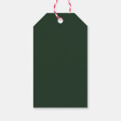 Étiquettes-cadeau Pickleball thème de Noël (Dos)
