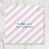 Étiquettes Cadeau Pickleball vert rose 30e anniversaire (Dos)