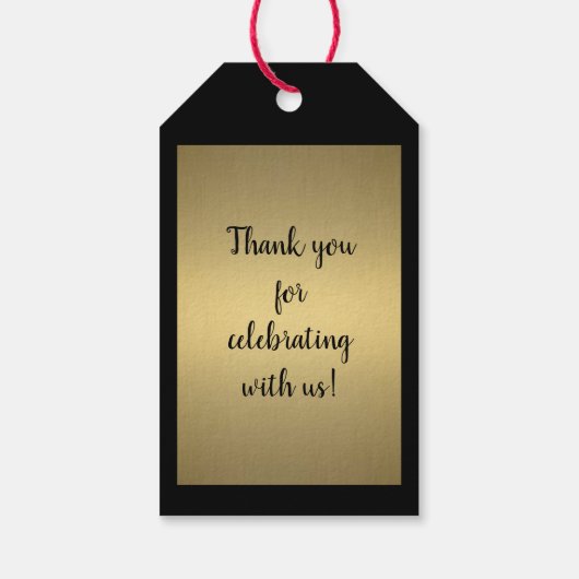 Étiquettes-cadeau Pierrot et Columbine Dancing (Dos)