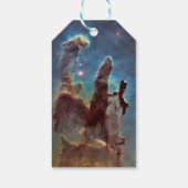 Étiquettes-cadeau Piliers de création, Aigle Nebula Hubble Space (Dos)