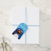 Étiquettes-cadeau Pingouin (Avec de laficelle)
