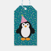 Étiquettes-cadeau Pingouin de la fête (Devant)