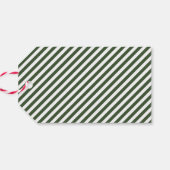 Étiquettes-cadeau Pingouins de Noël personnalisés (Dos Horizontal)