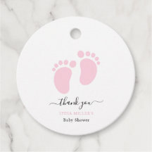 Pink Baby Feet Baby Shower Party, Girl Baby Shower