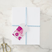 Étiquettes-cadeau Pink Birthday Party (Avec de laficelle)