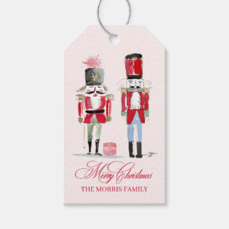 Étiquettes-cadeau Pink Nutcracker Custom Gift Tags