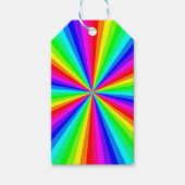 ÉTIQUETTES-CADEAU PINWHEEL RAINBOUR (Devant)