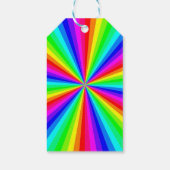 ÉTIQUETTES-CADEAU PINWHEEL RAINBOUR (Dos)