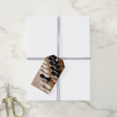 Étiquettes-cadeau Pions sur le tableau d'échecs (Avec de la ficelle)