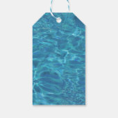 Étiquettes-cadeau Piscine d'été Fun Party Anniversaire Merci (Dos)