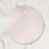 Étiquettes Cadeau Pix-Dezines Blush Gown (Dos)