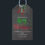 Étiquettes-cadeau PixDezines CHALKBOARD MERRY CHRISTMAS, FUN FONT<br><div class="desc">PixDezines étiquettes cadeaux de tableau, Joyeux Noël étiquettes cadeaux de Noël, répandez votre joie pendant cette période de fêtes. Cliquez sur le bouton "customiser" pour modifier les images, faire pivoter et ajouter du texte / monogramme. Amusez-vous bien dans votre propre création. do-it-yourself couleur, garniture, polices et couleurs arrière - plans....</div>