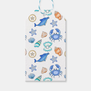 Étiquettes-cadeau Plage Baby shower à thème ou fête d'anniversaire