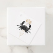 Étiquettes Cadeau Plage mystique cosmique (En situation)