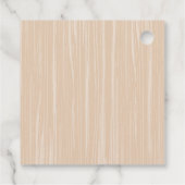 Étiquettes Cadeau Plage Surboard (Dos)