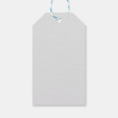 Étiquettes-cadeau Plaid Menthe (Dos)