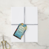 Étiquettes-cadeau Plaisir floral pétillant (Avec de la ficelle)