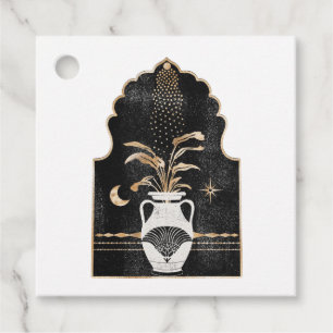 Étiquettes Cadeau Plante cosmique mystique