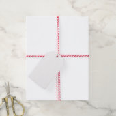 Étiquettes-cadeau Plaque noire jaune tartan MacLeod (Avec de la ficelle)