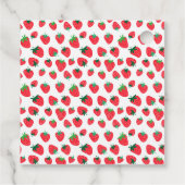 Étiquettes Cadeau Plein de fraises (Dos)
