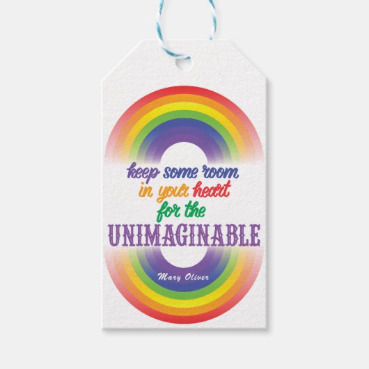 Étiquettes-cadeau Poème (Devant)