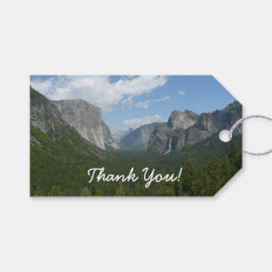 Étiquettes-cadeau Point Inspiration dans le parc national de Yosemit