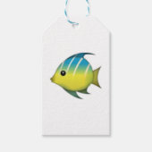 Étiquettes-cadeau Poisson tropical - Emoji (Devant)