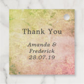 Étiquettes Cadeau Poisson vintage (Dos)