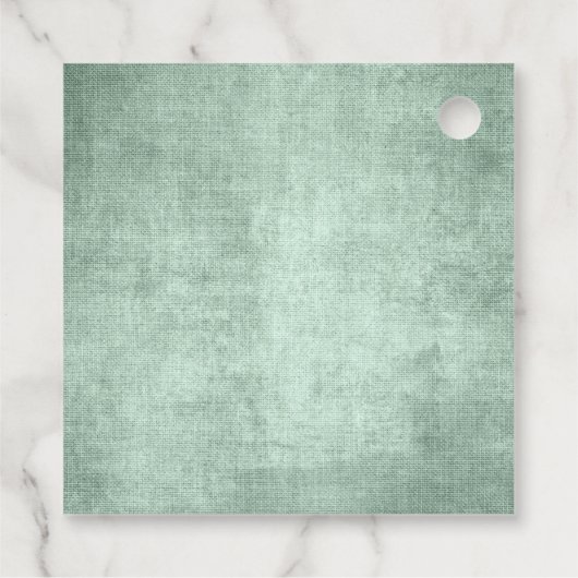 Étiquettes Cadeau Poisson vintage tropical (Dos)