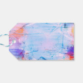 Étiquettes-cadeau Poissons tendance "Nouveau Bébé" (Dos Horizontal)