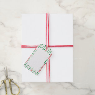 Étiquettes-cadeau Poivre rouge de Feliz Navidad Chili