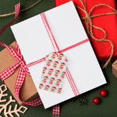 Étiquettes-cadeau Pomeranian Dog Breed Christmas Stars