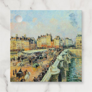 Étiquettes Cadeau Pont Neuf, Après-midi, Lumière du soleil Camille P