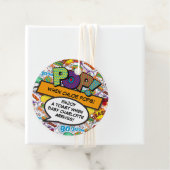 Étiquettes Cadeau POP Fête Baby Shower Sprinkle (En situation)