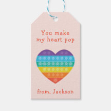 Pop fidget classe valentine rouge