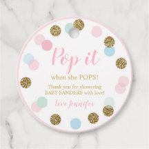 Pop it when her Pops Favoriser Tags Bébé Fille Con