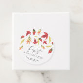 Étiquettes Cadeau Pop it when it pops - leaf fall - (En situation)