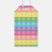 Étiquettes Cadeau Popping, balise Valentine de la  (Dos)