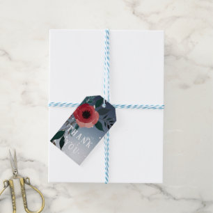 Étiquettes-cadeau Poppy of Love" Collection Faire-part de mariage