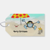 Étiquettes-cadeau Pops' Peeps Beach Boy (Dos (Horizontal))