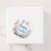 Étiquettes Cadeau Popular Easter Eggs Beautiful Collection (En situation)