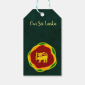 Étiquettes-cadeau Porte - clé métallique (Dos)