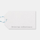 Étiquettes-cadeau Portrait d'un faon (cerf de Virginie) (Dos Horizontal)