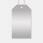 Étiquettes-cadeau Posh Gem Bow & Ribbon 60e anniversaire de Mariage (Dos)