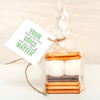 Positive Green Your Voice Matter Motivation Citati