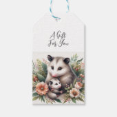 Étiquettes-cadeau Possum animal sauvage (Devant)