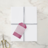 Étiquettes-cadeau Poster de animal Alligator rose (Avec de la ficelle)