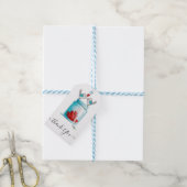 Étiquettes-cadeau Pot Mason d'amour merci (Avec de laficelle)
